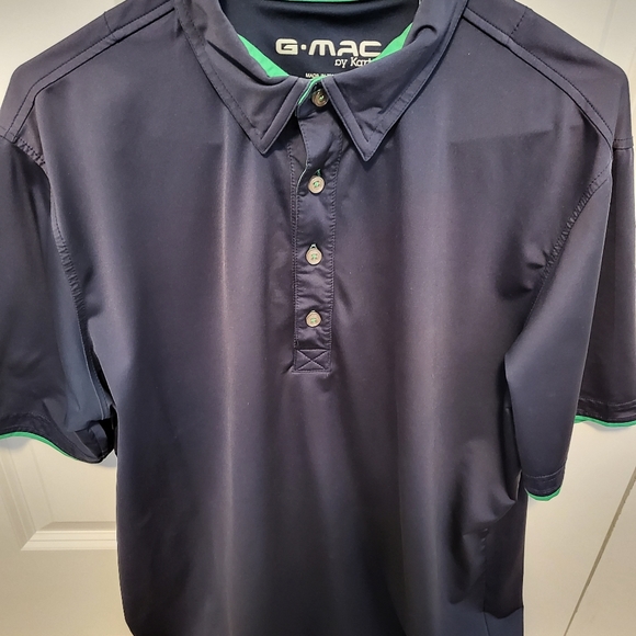 Men's G-Mac by Kartel Performance Polo- Size Large - Picture 1 of 6